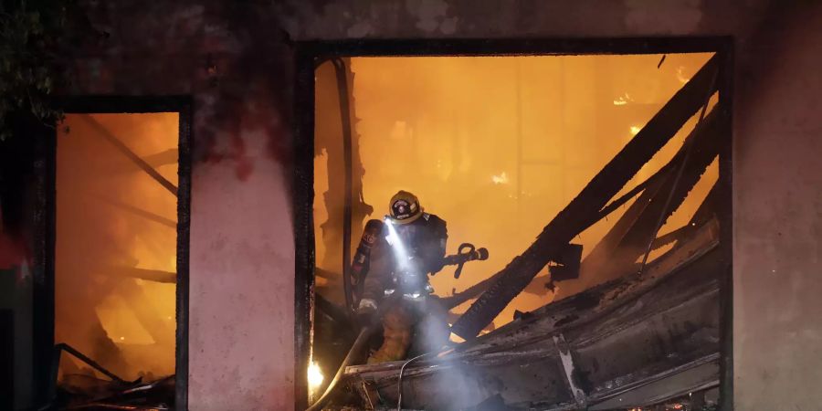 Kalifornien Feuer Evakuierung