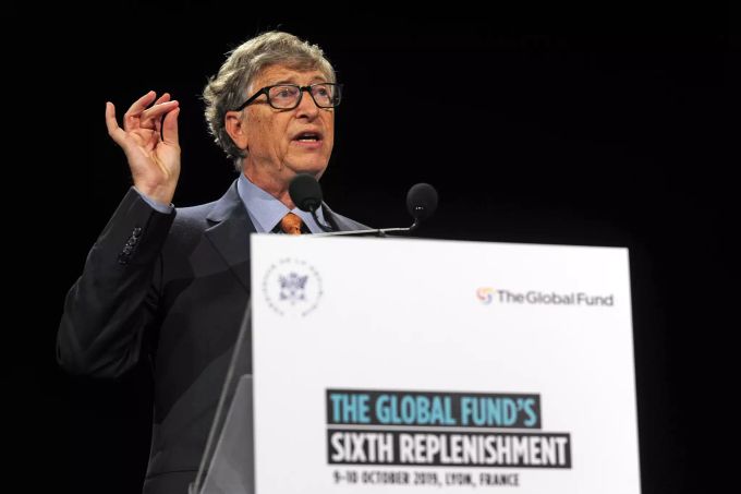 Bill Gates ist der viertreichste Mensch der Welt. Bill Gates