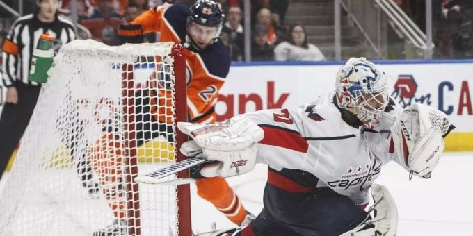 Traf für die Edmonton Oilers: Leon Draisaitl. Foto: Jason Franson/The Canadian Press/AP/dpa