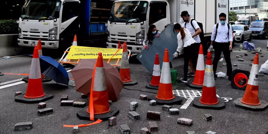 Proteste in Hongkong