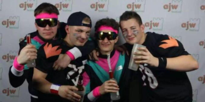 Teams "Flawershift" & "Domi isch Schwul" - Luca, Domi, Flävu, Jänu