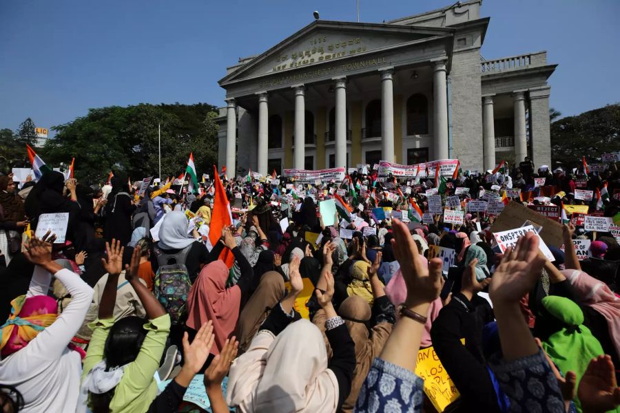 indien proteste demonstrationen