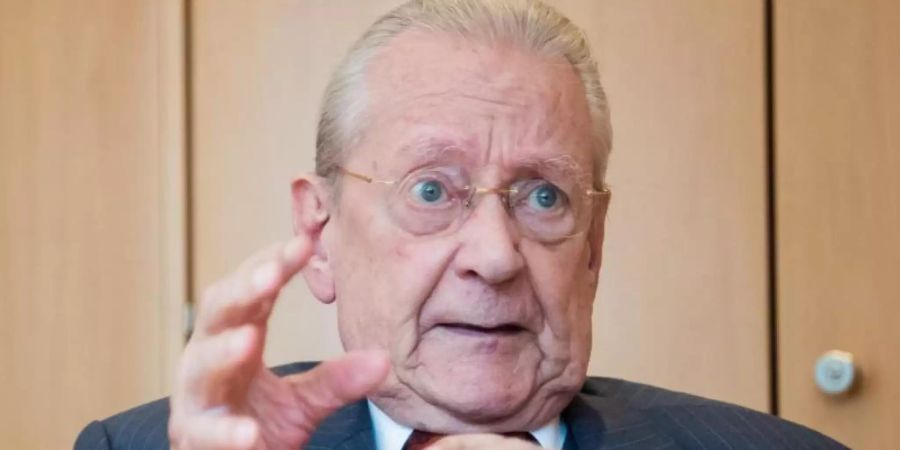 Als Familienunternehmer machte Hans Peter Stihl den gleichnamigen Motorsägenhersteller aus Waiblingen zu einem milliardenschweren Unternehmen, ehe er sich vor einigen Jahren aus dem operativen Bereich zurückzog. Foto: Tom Weller/dpa