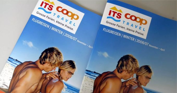 Ein Reiseprospekt von ITS Coop Travel. ITS Coop Travel