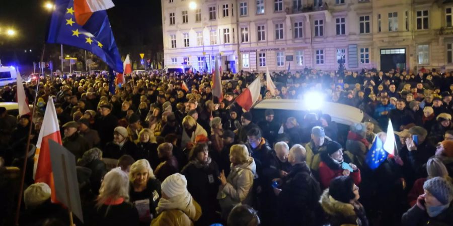 polen demonstration