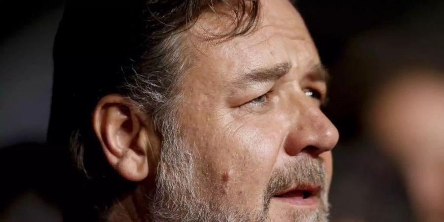 Russell Crowe hat seine Dankesrede bei den Golden Globes für einen eindringlichen Appell zur Klimapolitik genutzt. Foto: Julien Warnand/epa/dpa