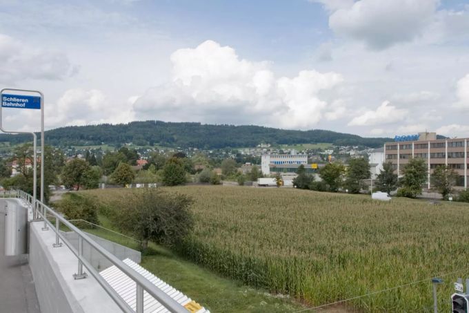 Die Region Rietbach (Blick nach Nordosten) hat sich in den letzten 15 Jahren massiv verändert Fotoprojekt Schlieren Langzeitbeobachtung