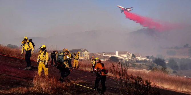 Feuer flächenbrand