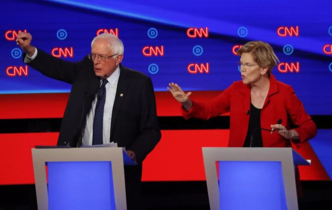 Bernie Sanders und Elizabeth Warren kritisieren Bloomberg bereits aufgrund seines Vermögens. Könnten sie ihre Basis so noch besser mobilisieren? Warren Sanders Wahlkampf