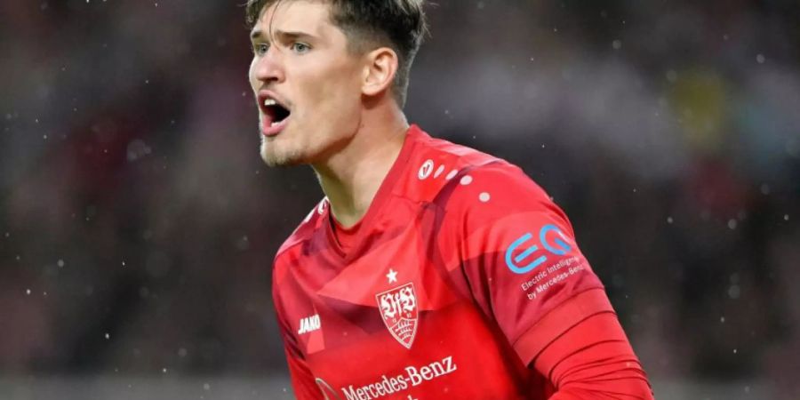 Gregor Kobel strebt mit dem VfB Stuttgart den Aufstieg an