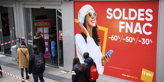 Die Mulltimediakette Fnac wird bis im kommenden schweizweit in 27 Manor-Filialen vertreten sein. (Archivbild) fnac