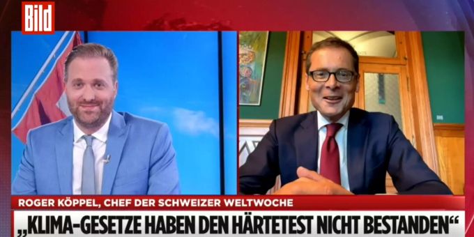 «Weltweite Wirkung» - SVP-Köppel erklärt Deutschen Nein zum CO2-Gesetz