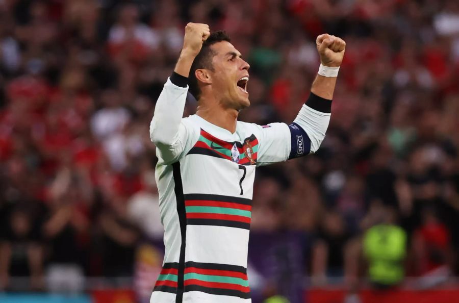 Ob er auch im Achtelfinal jubeln darf? Superstar Ronaldo trifft in der nächsten Runde auf Belgien.