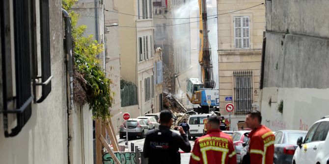 häusereinsturz in marseille