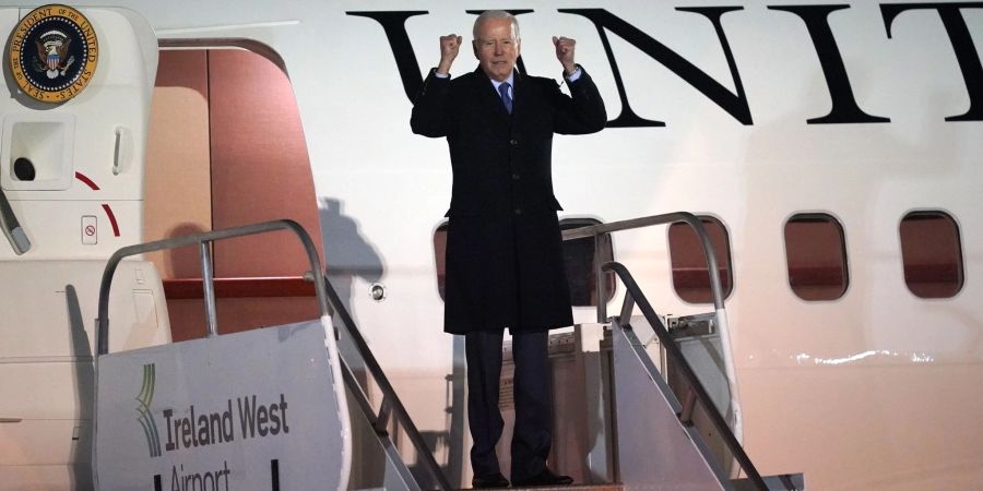 US-Präsident Joe Biden machte ein deutliches Bekenntnis in Irland.
