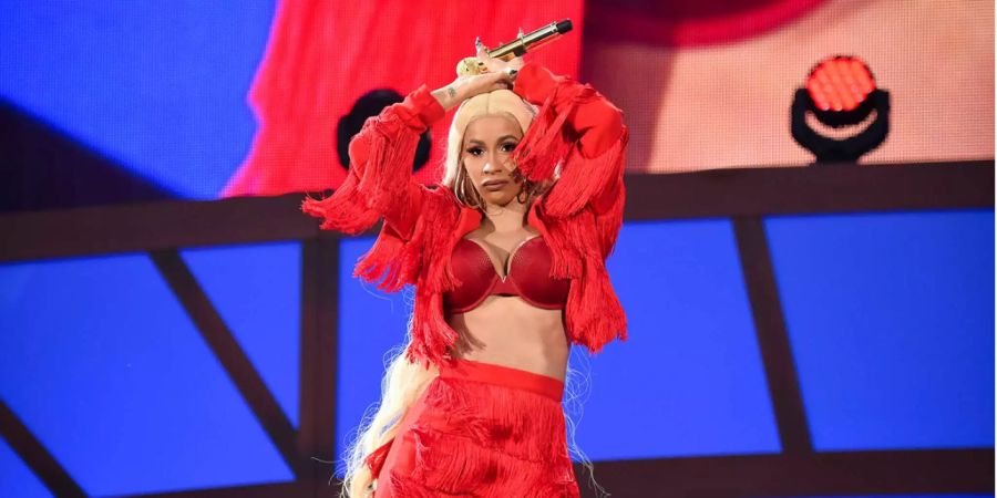 Hip-Hop Künstlerin Cardi B tritt auf dem Global Citizen Festival auf.