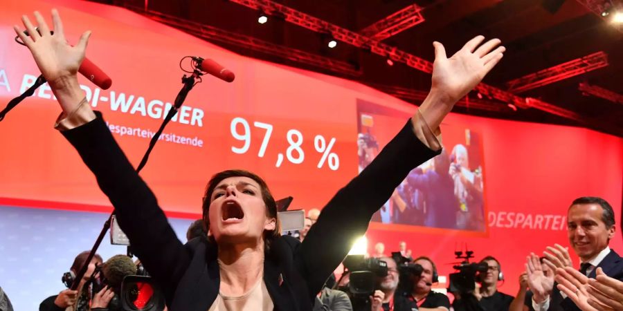 SPOE-Bundesparteivorsitzende Pamela Rendi-Wagner