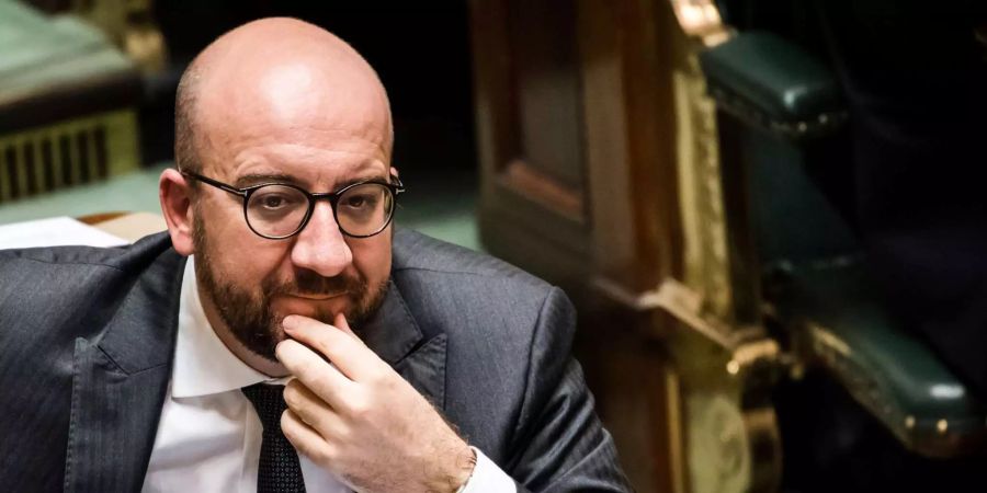 Der belgische Regierungschef Charles Michel möchte zurücktreten.