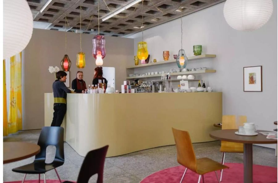Café in Kunstmuseum in St. Gallen - zvg Stadt St. Gallen, Sebastian Stadler