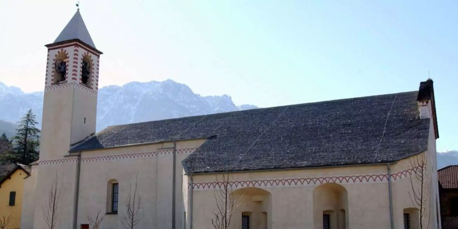 Blick auf die Kirche Madonna delle Grazie in Bellinzona (Symbolbild)