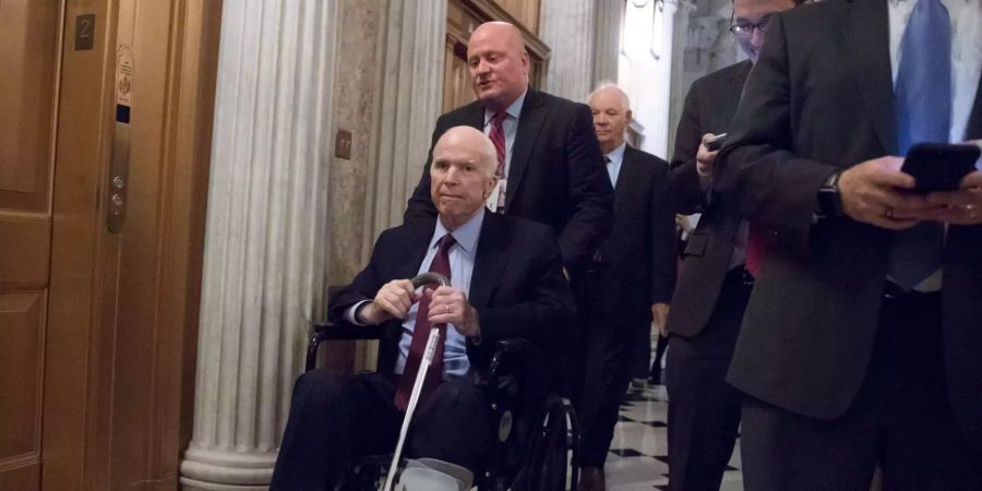 US-Senator John McCain leidet an einem äusserst aggressiven Gehirntumor.