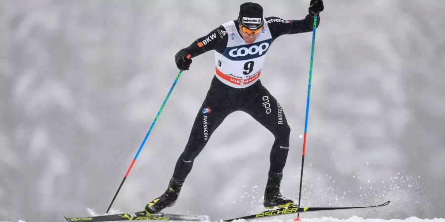 Dario Cologna gewinnt das Tour de Ski-Rennen in der Lenzerheide.