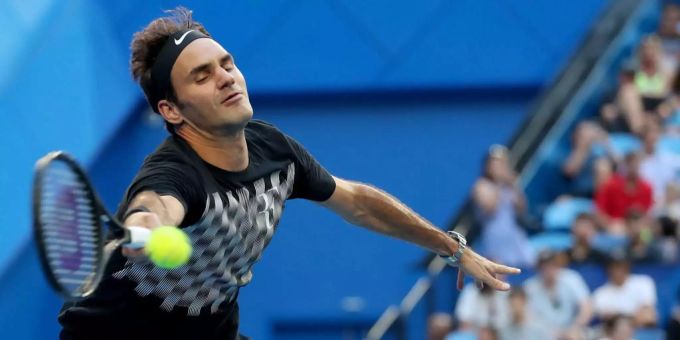 Klarer Sieg für Roger Federer am Hopman Cup. Klarer Sieg für Roger Federer am Hopman Cup.