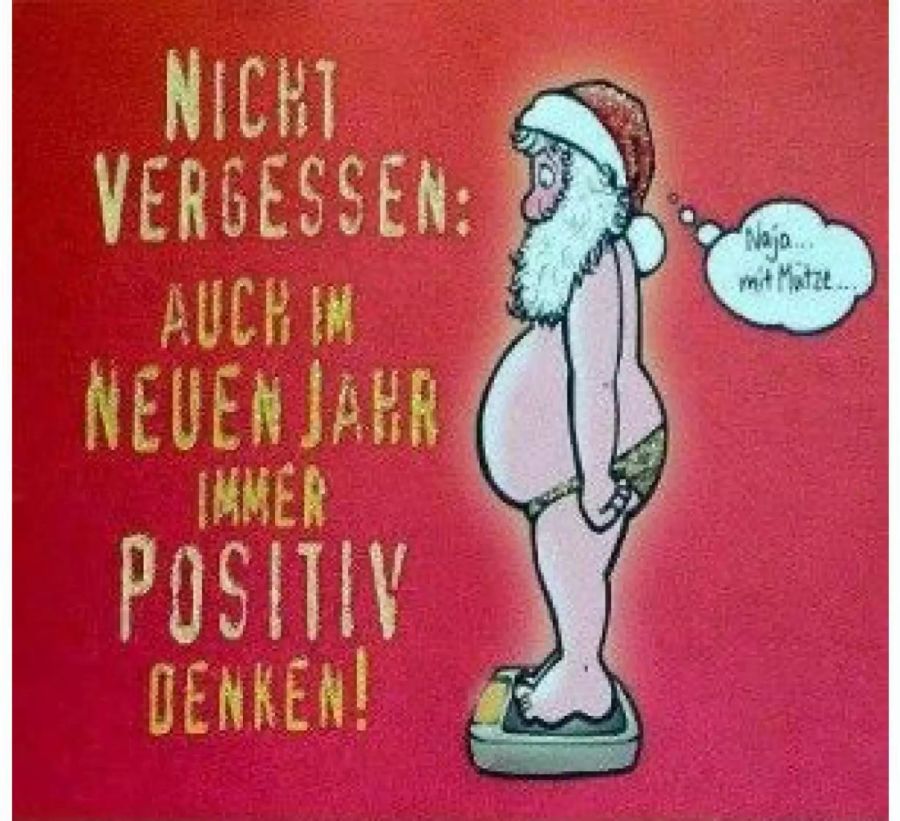 Bestimmt sehr beliebt bei allen, die sich für das neue Jahr eine Diät vorgenommen haben.