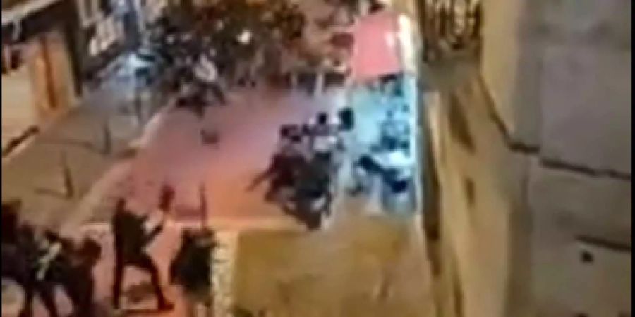 Basel-Hooligans wüten in Lissabons Innenstadt