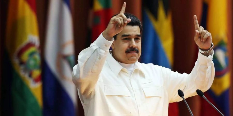 Venezuelas Präsident Präsident Nicolás Maduro.