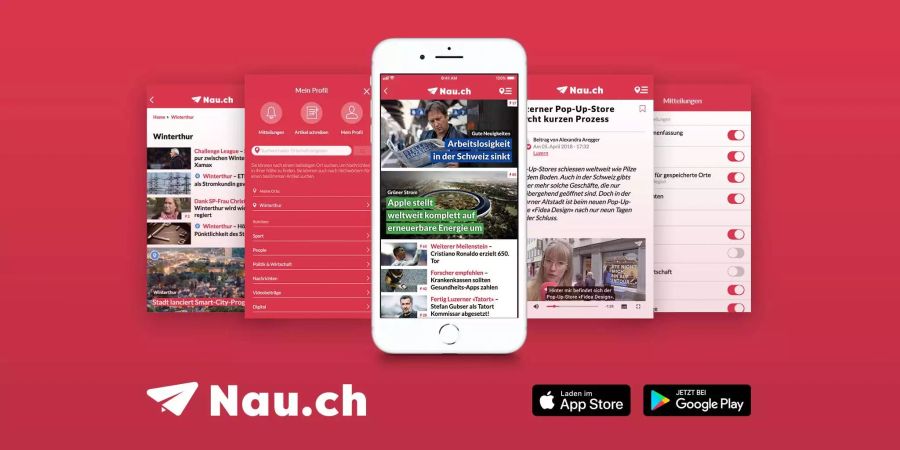 Hol dir jetzt kostenlos unsere Nau-App