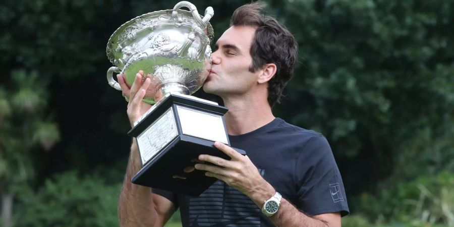 Federers bisher letzter Gewinn an einem Grand-Slam-Turnier, war der Sieg am Australian Open 2018.