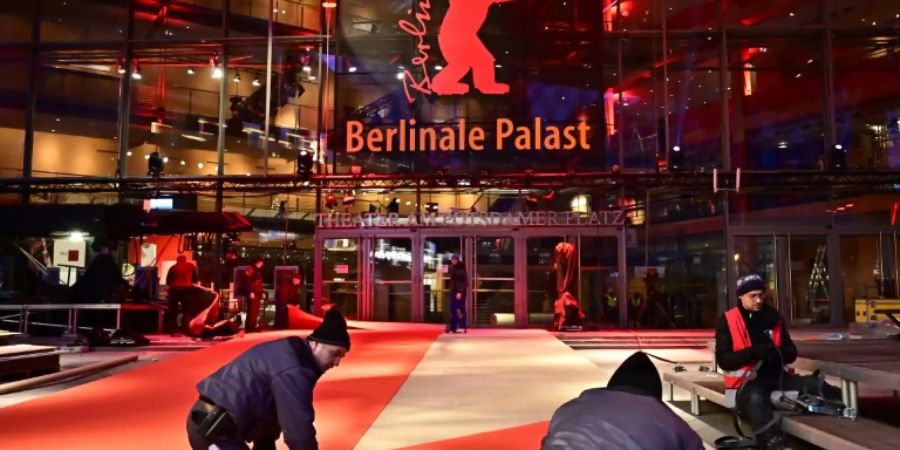 Vorbereitungen für die Berlinale