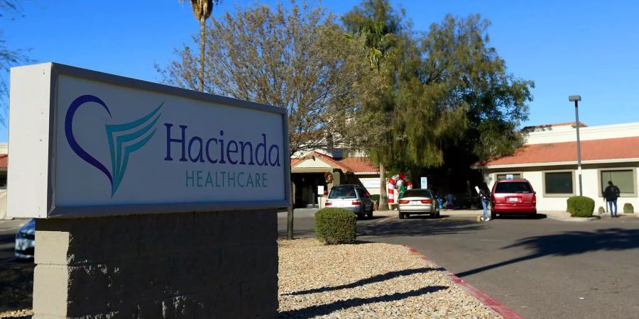 Der Vorfall ereignete sich im Gebäude von Hacienda HealthCare.