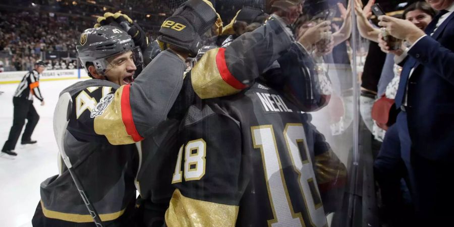 Haben im Moment viel zu feiern: Die Vegas Golden Knights.