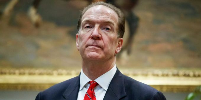 Donald Trump schlug David Malpass als neuen Chef der Weltbank vor. David Malpass nach seiner Nomination zum Präsidenten der Weltbank.