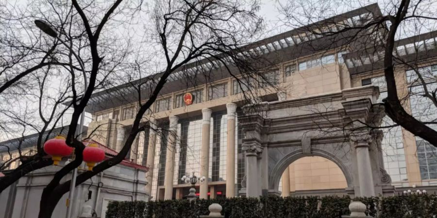 Ein Gericht in China.