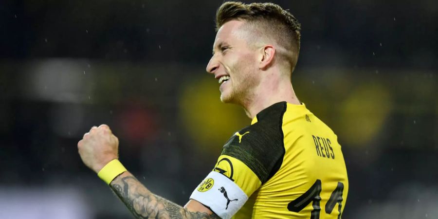 Marco Reus, BVB, ballt die Faust.