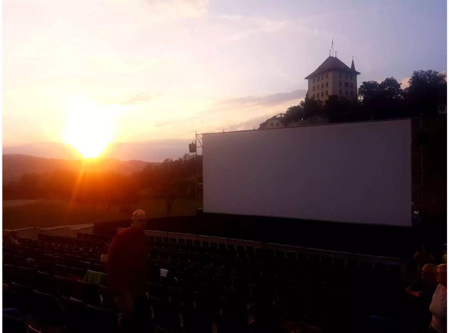 Kino zwischen Schloss und Weinreben: Openair Kino Schloss Heidegg in Gelfingen LU