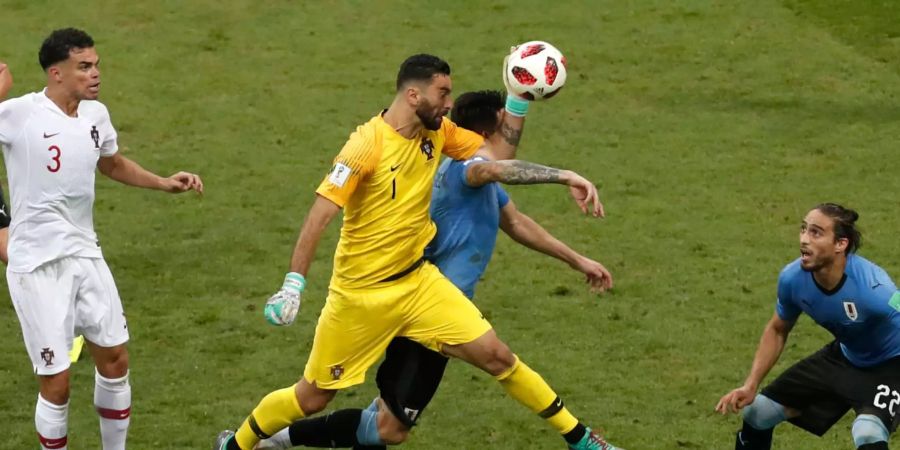 Rui Patrícios Entscheidung ist Kopfsache: Er will sich vor den Hooligans schützen.