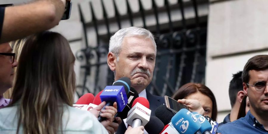 Liviu Dragnea wurde verurteilt. Verlangt von den Staatsanwälten wurde über sieben Jahre.