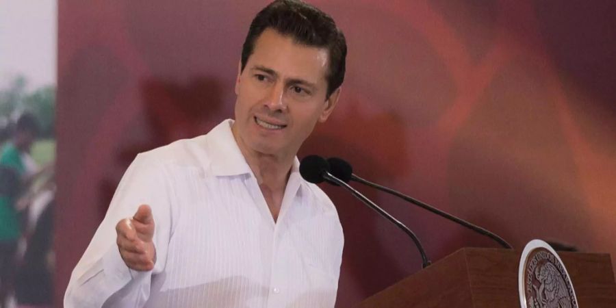 Der amtierende Präsident Enrique Peña Nieto durfte nicht mehr antreten.