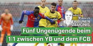 Tribünen-Zeugnis - Fünf Ungenügende beim 1:1 zwischen YB und FCB