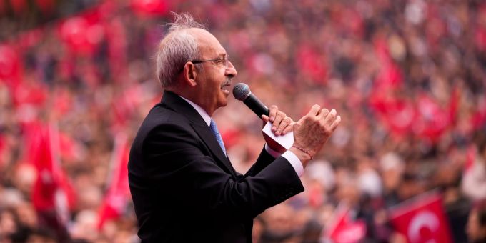 Der Parteivorsitzende der türkischen CHP und Präsidentschaftskandidat der Nationalen Allianz: Kemal Kilicdaroglu. Der Parteivorsitzende der türkischen CHP und Präsidentschaftskandidat der Nationalen Allianz: Kemal Kilicdaroglu.