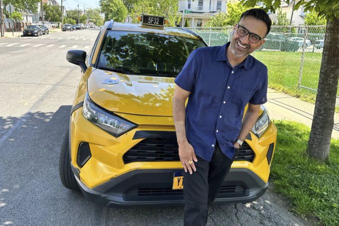 Sukhcharn Singh (37) war der Taxifahrer, der Prinz Harry und Meghan Markle transportierte. Prinz Harry