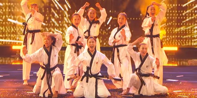 Zum Staunen: Eine starke Taekwondo-Performance.