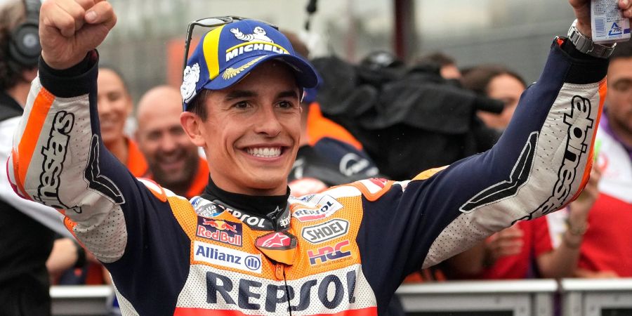 Ist nach seiner schweren Verletzung zurück: Motorrad-Weltmeister Marc Marquez.