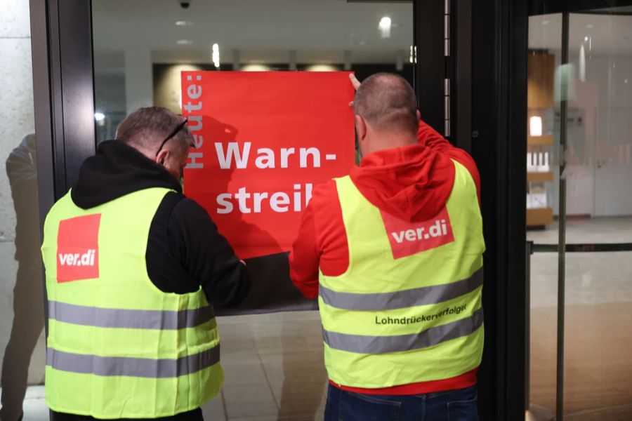 Die häufigeren Streiks in Deutschland könnten sich auf Schweizer Reisende auswirken.