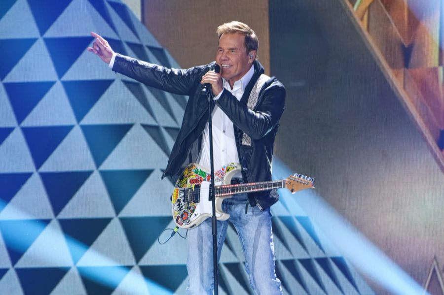 Dieter Bohlen auf der Bühne beim Finale von «DSDS».