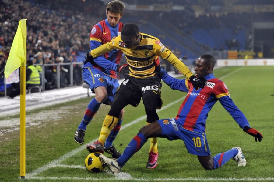 Danach spielt Yapi gegen YB, wird mit dem FCB dreimal Schweizer Meister.